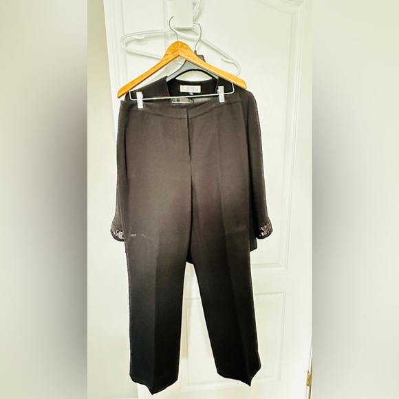 Tahari 3 pc pant suit sz 10 - Picture 4 of 5